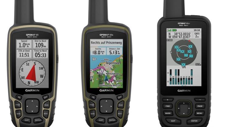 Nouveaux Garmin GPSMAP 66sr et 65 Series 
