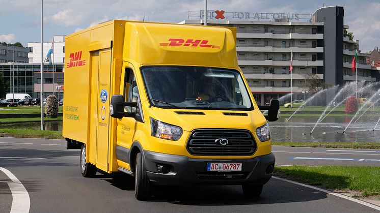 Den elektriske varebil Streetscooter WORK XL 