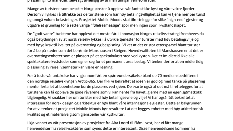 Bærekraftig kystturisme