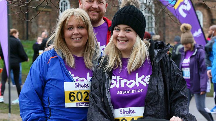 ​Leeds runners race to fundraising success for the Stroke Association