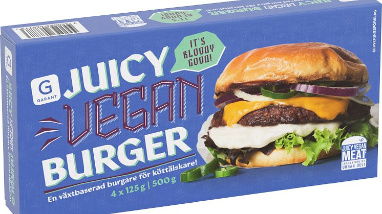 Butikspremiär: Vegansk burgare för köttälskare