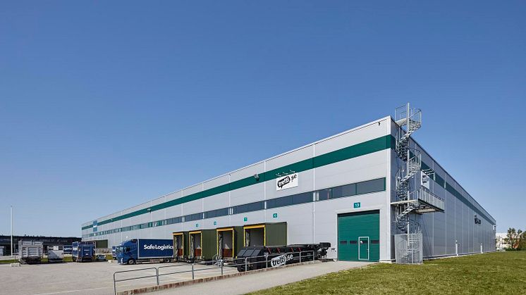 Länna Möbler flyttar in i Prologis fastighet i Jordbro.