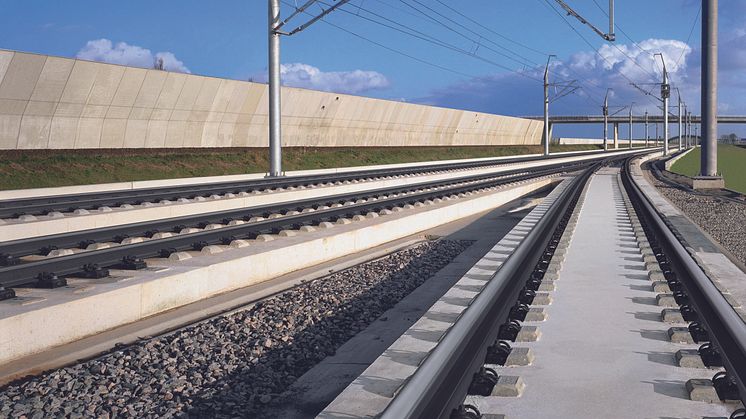 S:t Eriks inleder samarbete med RAIL.ONE för att leverera slab track-system till höghastighetstågbanor 