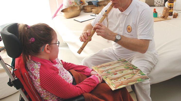 Klangtherapie im Kinderhospiz Bärenherz