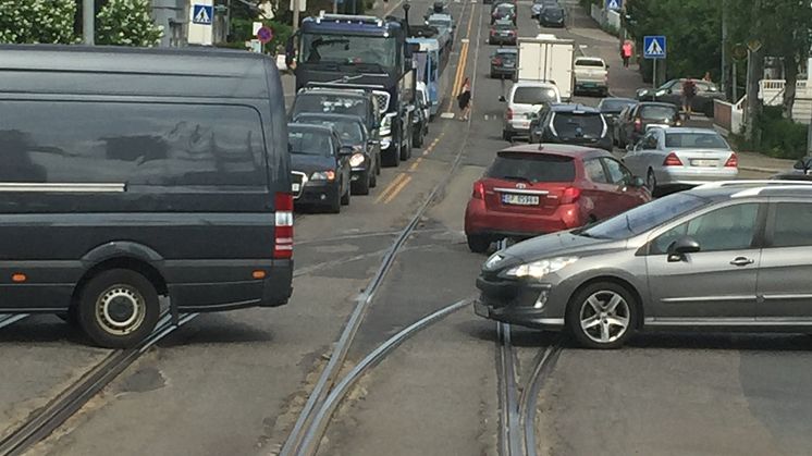 Bymiljøetaten åpner Lofthusveien for å avlaste Grefsenveien.