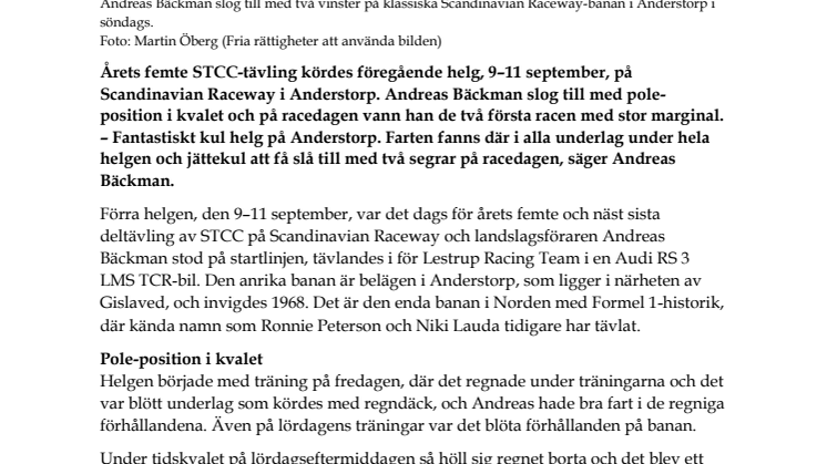 220912 SWE Pressrelease, STCC Anderstorp.pdf