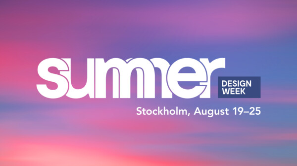 Summer Design Week bjuder in till designfest! 
