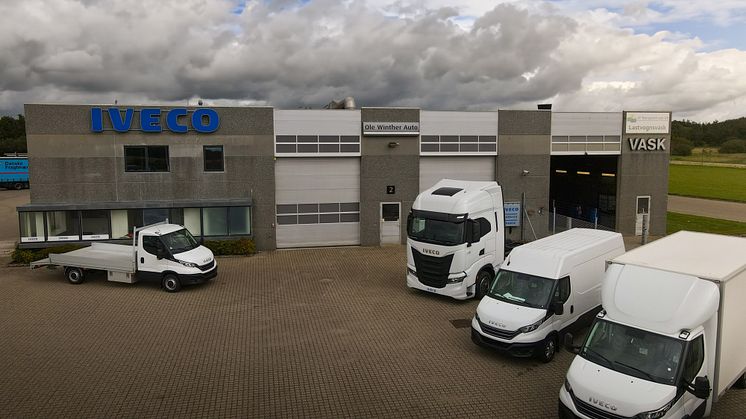 Fejringen af jubilæet og åbningen af den helt nye IVECO-forhandler finder sted den 22. september, hvor de åbner dørene til deres helt nye fa