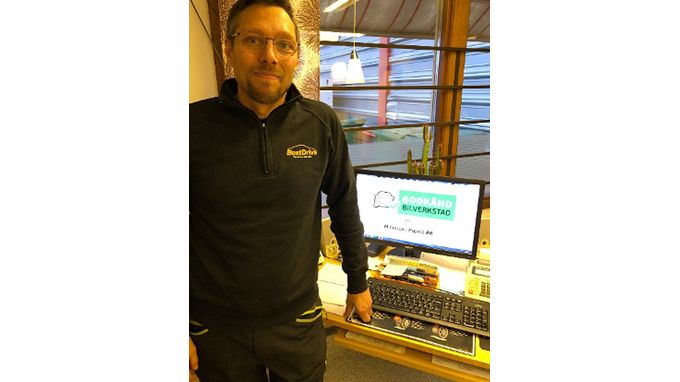 Mattias Funck på MECA M Funck i Pajala
