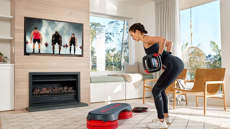 At home workout with Les Mills On Demand