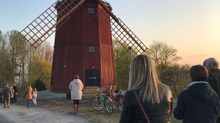 Vallentunas kvarn invigs - vingpaketet är unikt i Sverige och världen! 