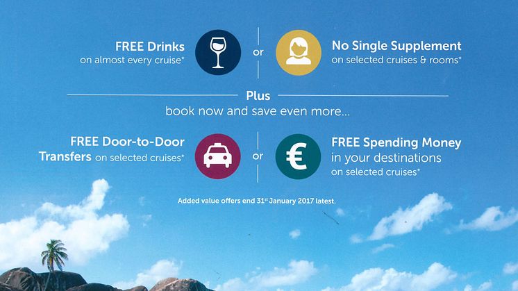 Fred. Olsen Cruise Lines launches its New Year ‘Cruise Sale’ campaign