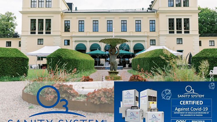 Rånäs Slott startar samarbete med Sanity Systems.