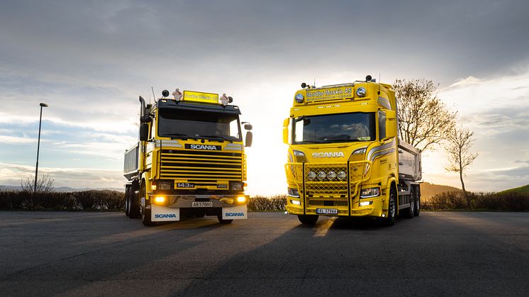 Maskinentreprenør med lidenskap for Scania