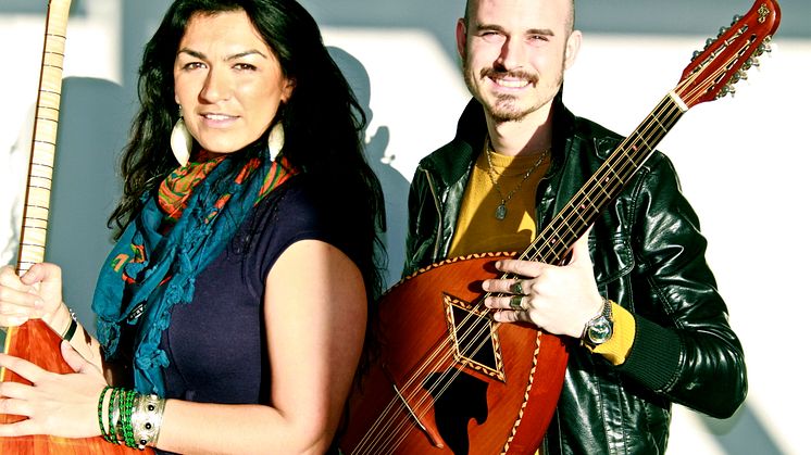 Pressbild Nadin och Gabriel - Tarabband