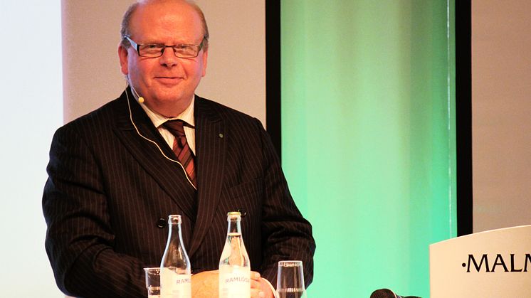 Landsbygdsminister Eskil Erlandsson talade på Livsmedelsakademins dag