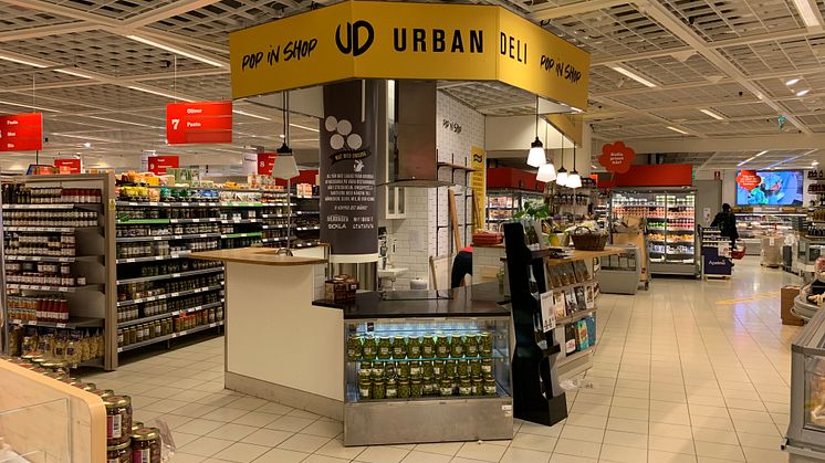 Urban Deli Pop-in-Shop på Hemköp Torsplan