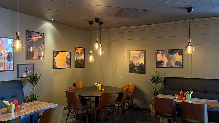 Lokalen där Mc Donald’s tidigare låg går knappt att känna igen efter de senaste månadernas renovering.