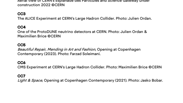 Collide Copenhagen – Captions
