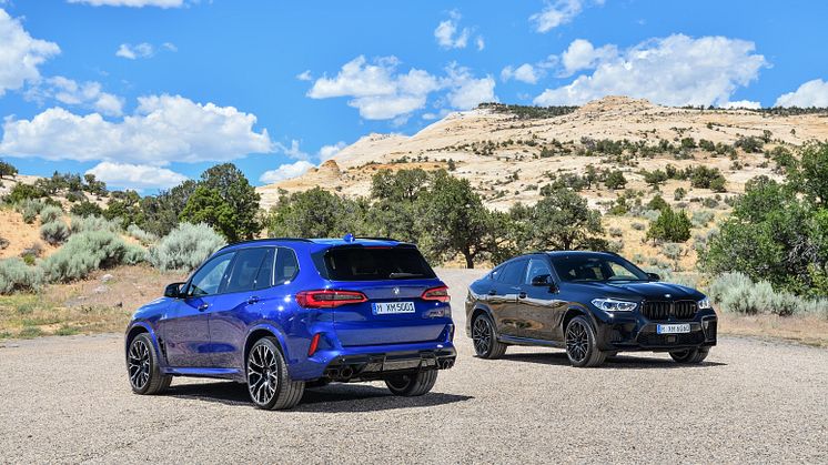 BMW X5 M Competition og BMW X6 M Competition