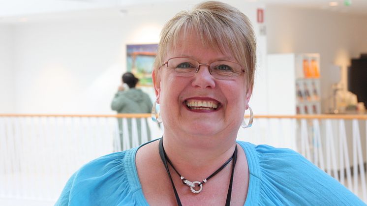 Liza Löfberg, fackligt förtroendevald i Praktikertjänsts styrelse. Ekonomiassistent.