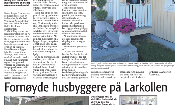 Husbygging - en investering for livet