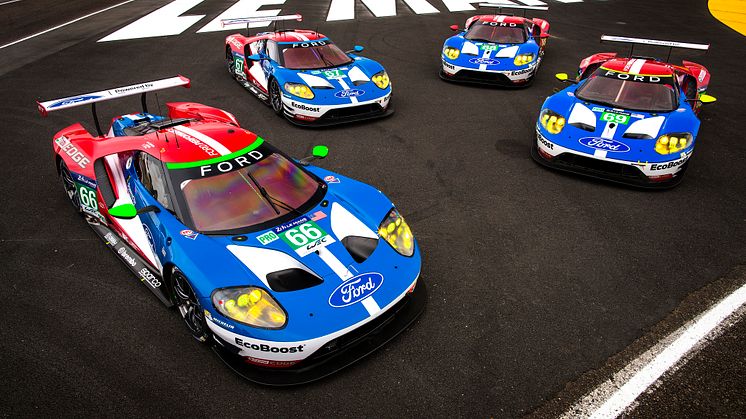 Ford forbereder seg til å «gi bånn gass»  i 24-timersløpet på Le Mans