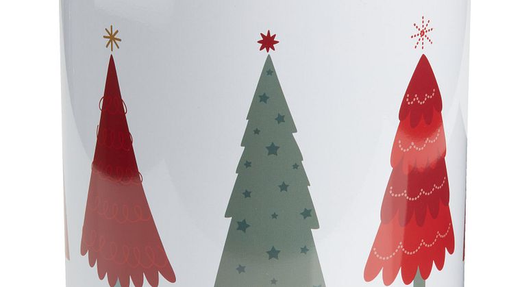 Koektrommel TOMTE Ø18xH22cm witrood