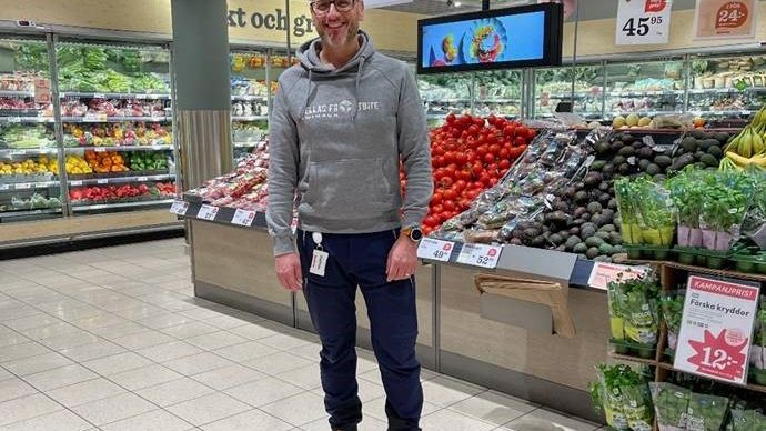 Mathias Eriksson, butikschef på hemköp i Nacka forum