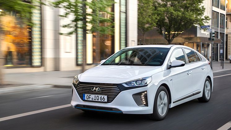 Hyundai IONIQ plug-in kommer till Sverige.