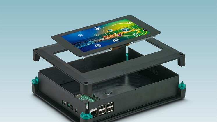  Electronics housings for RPI touch displays