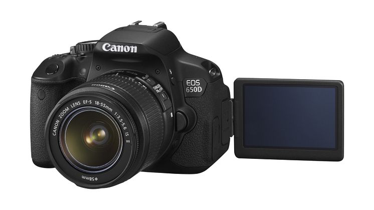 Canon presenterar nya EOS 650D – upptäck alla kreativa möjligheter 