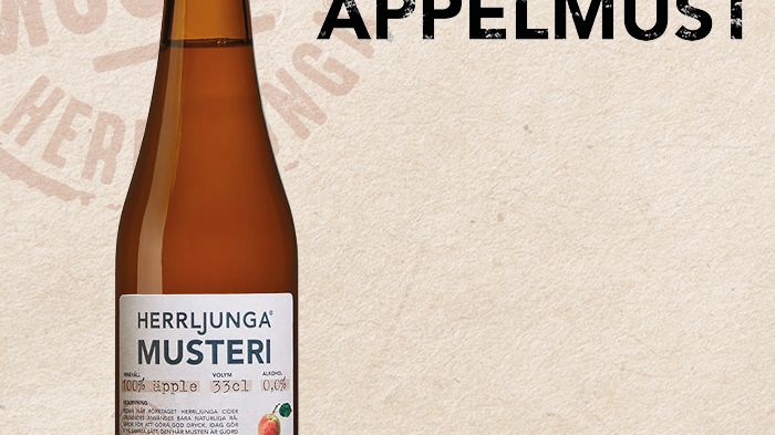Nyhet från Herrljunga Musteri - Mousserande Äppelmust!