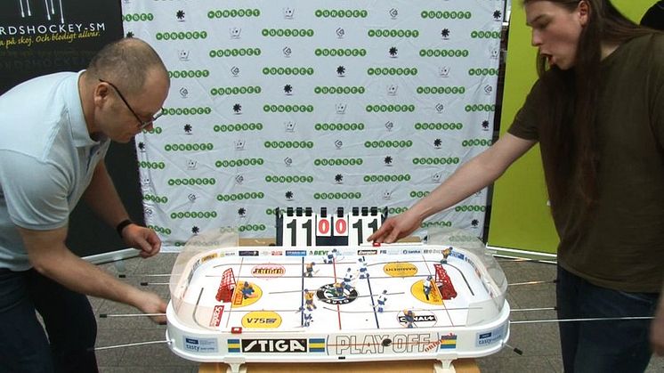 Rolf Ridderwall utmanar världsmästaren i bordshockey
