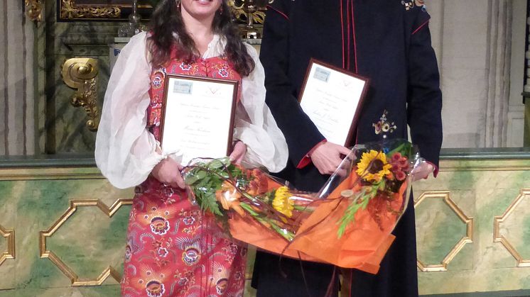 Maria Keohane och Anders Jerker Dahlin årets Jussi Björling-stipendiater