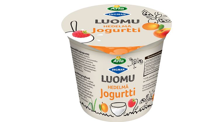 Arla Ingman Luomu hedelmäjogurtti 150 g