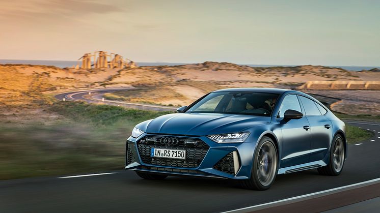 Audi RS 7 Sportback performance (Ascariblå mat)
