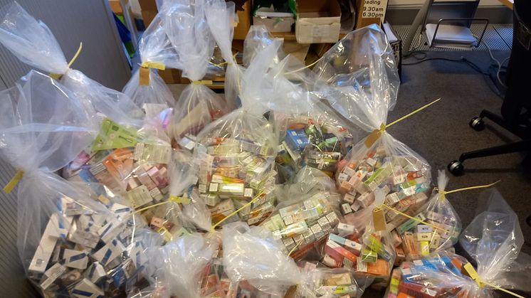 Illegal tobacco and vapes seized during Operation Avro