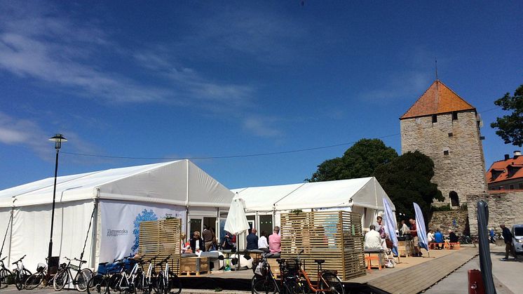 Västsvenska Arenan vid kruttornet, Almedalen. Bild: Västsvenska Arenan