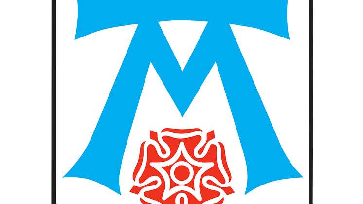 Västerås stad logotype vit text