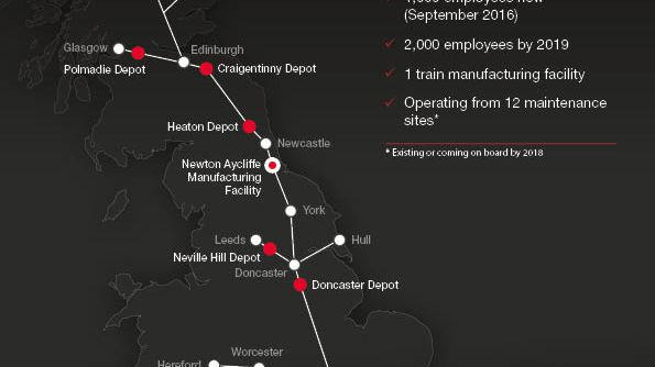 Infographic: Hitachi Rail Europe reaches 1,000 UK employees