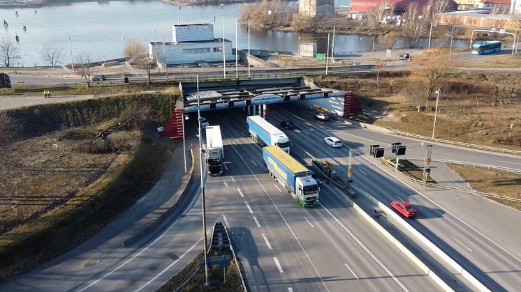 Tingstadstunnelns båda rör öppnar – fortsatt påverkan på E6