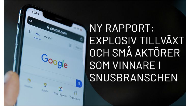 Nikotinrelaterade sökningar ökade med 21%, där vapes växte med 67% och vitt snus med 20%. Mindre aktörer ökar sina marknadsandelar, medan traditionella plattformar tappar.