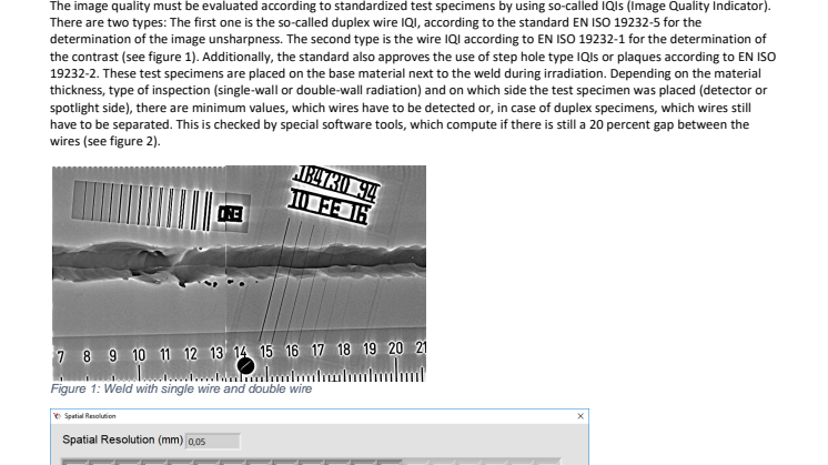 TESTING ACCORDING TO  DIN ISO EN 17636-2