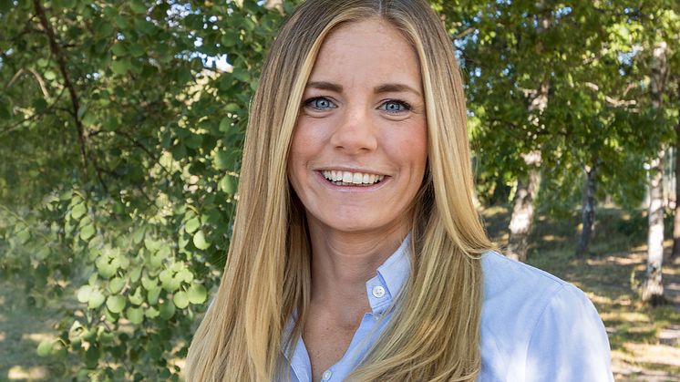 Sofie Rothén, projektledare för samverkansprojektet på Växjö Energi.