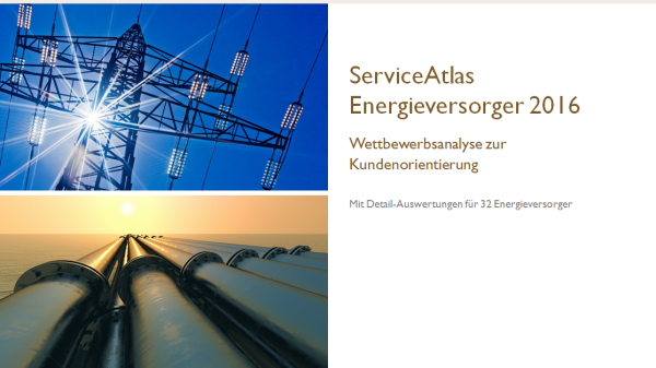 Energieversorger: Kundenorientierung entscheidend