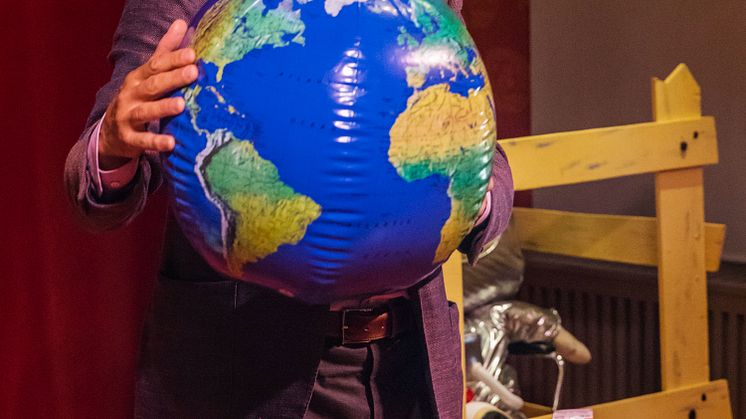 Astronautbesök på Alfons Åbergs Kulturhus