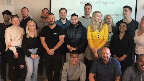 Nackademins samarbete med Wise IT blev en succé 