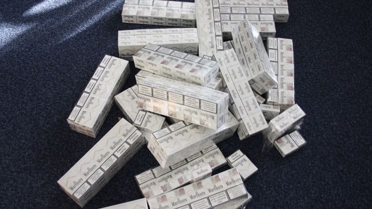 Op Zither - cigarettes seized 