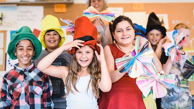 Elever från Erlaskolan